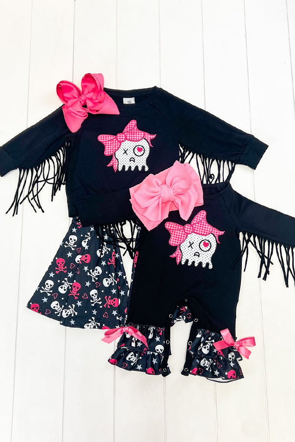 Preppy Skull Romper