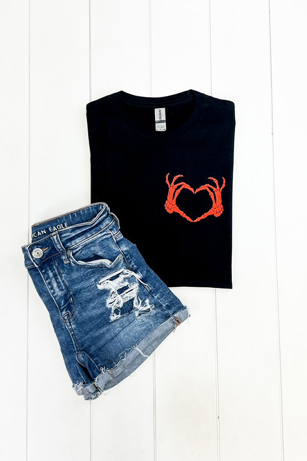 Skeleton Pocket Heart