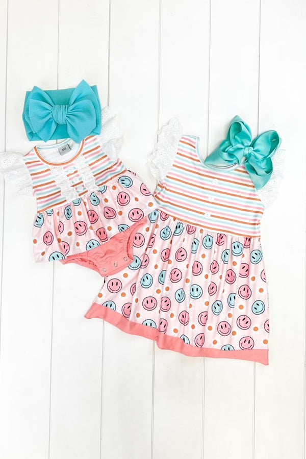 Stripe Smiley Dress