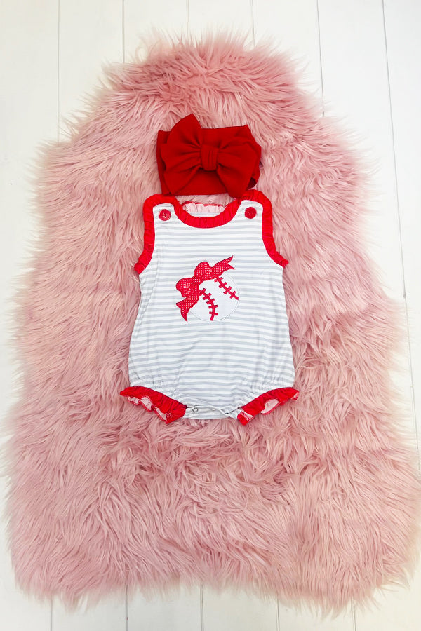 Baseball Romper