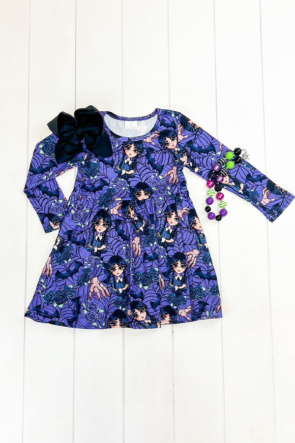 Purple Wednesday Dress