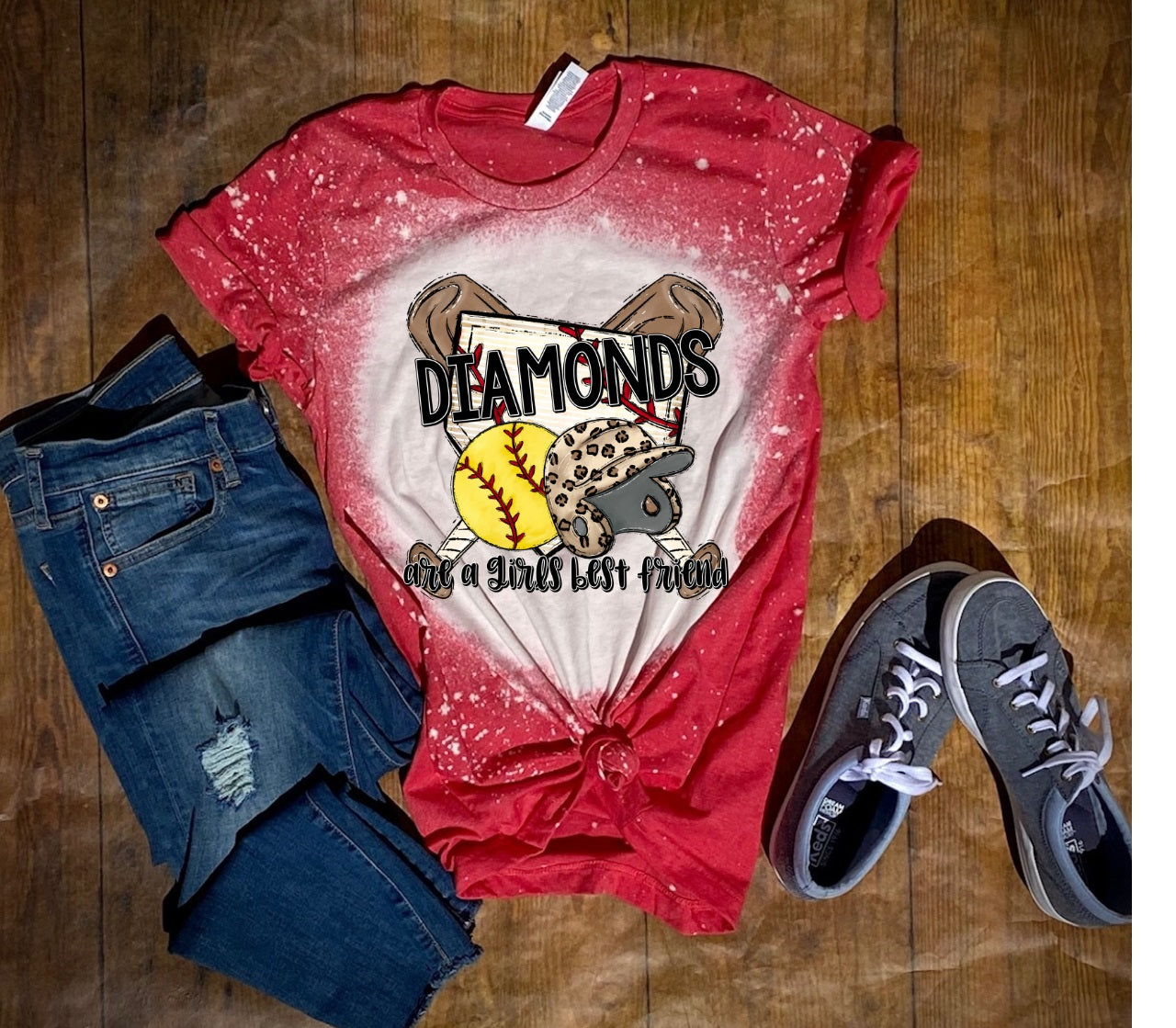 Diamonds Are A Girls Best Friend-MANY COLORS