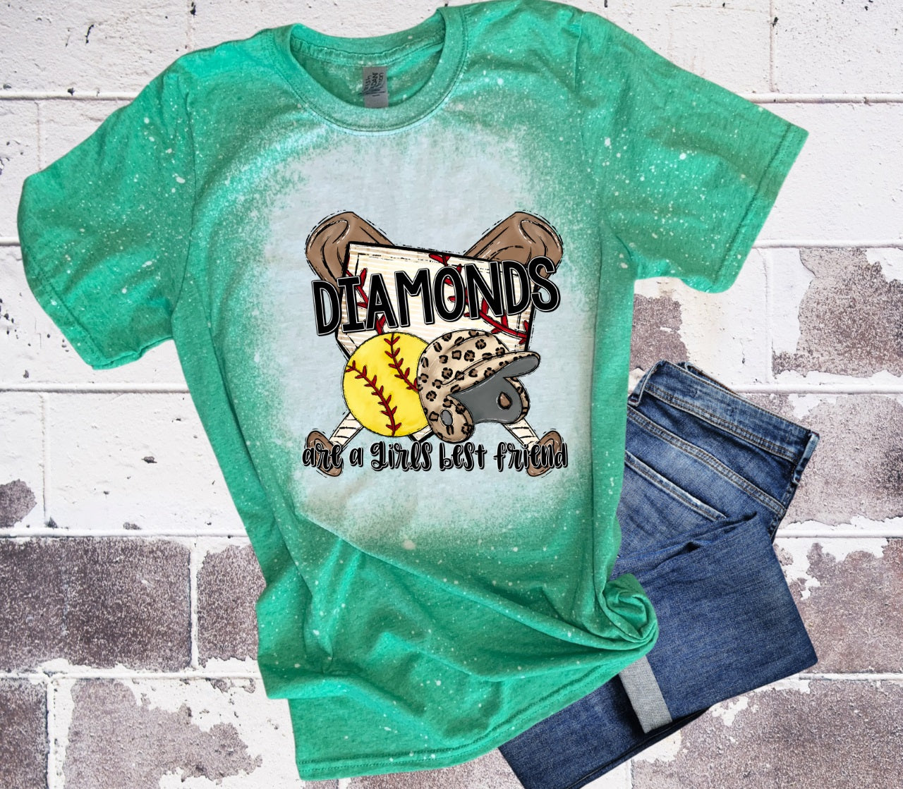 Diamonds Are A Girls Best Friend-MANY COLORS