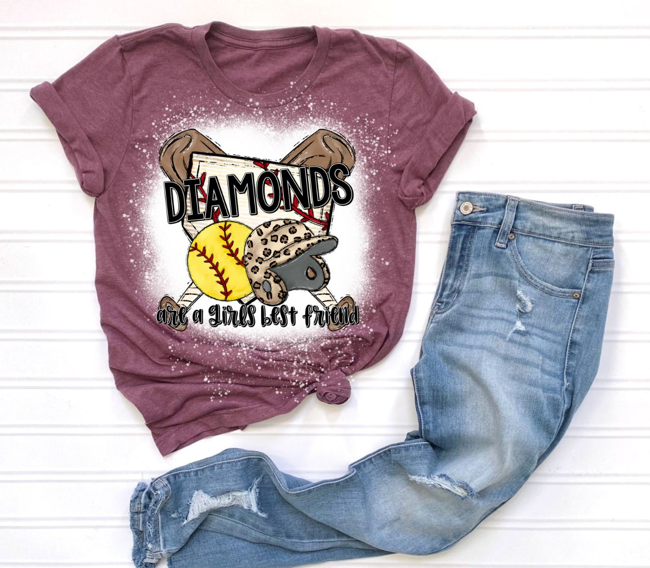 Diamonds Are A Girls Best Friend-MANY COLORS