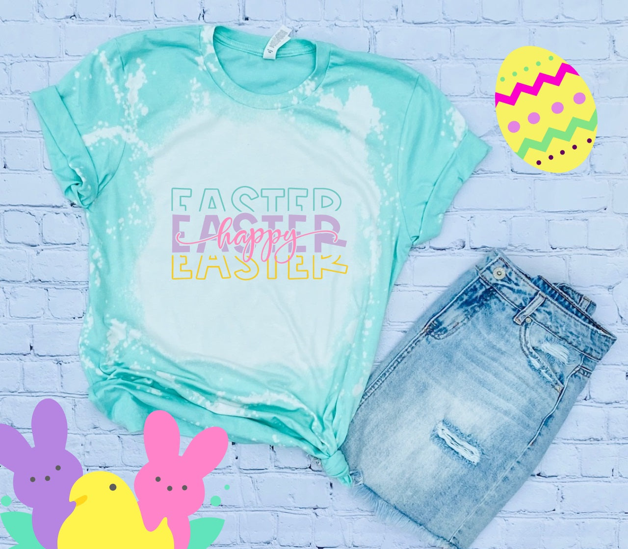 Happy Easter-MANY COLORS