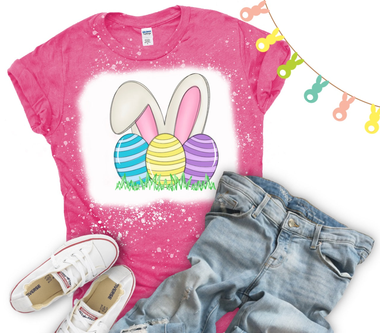 Bunny & Eggs-2 COLORS