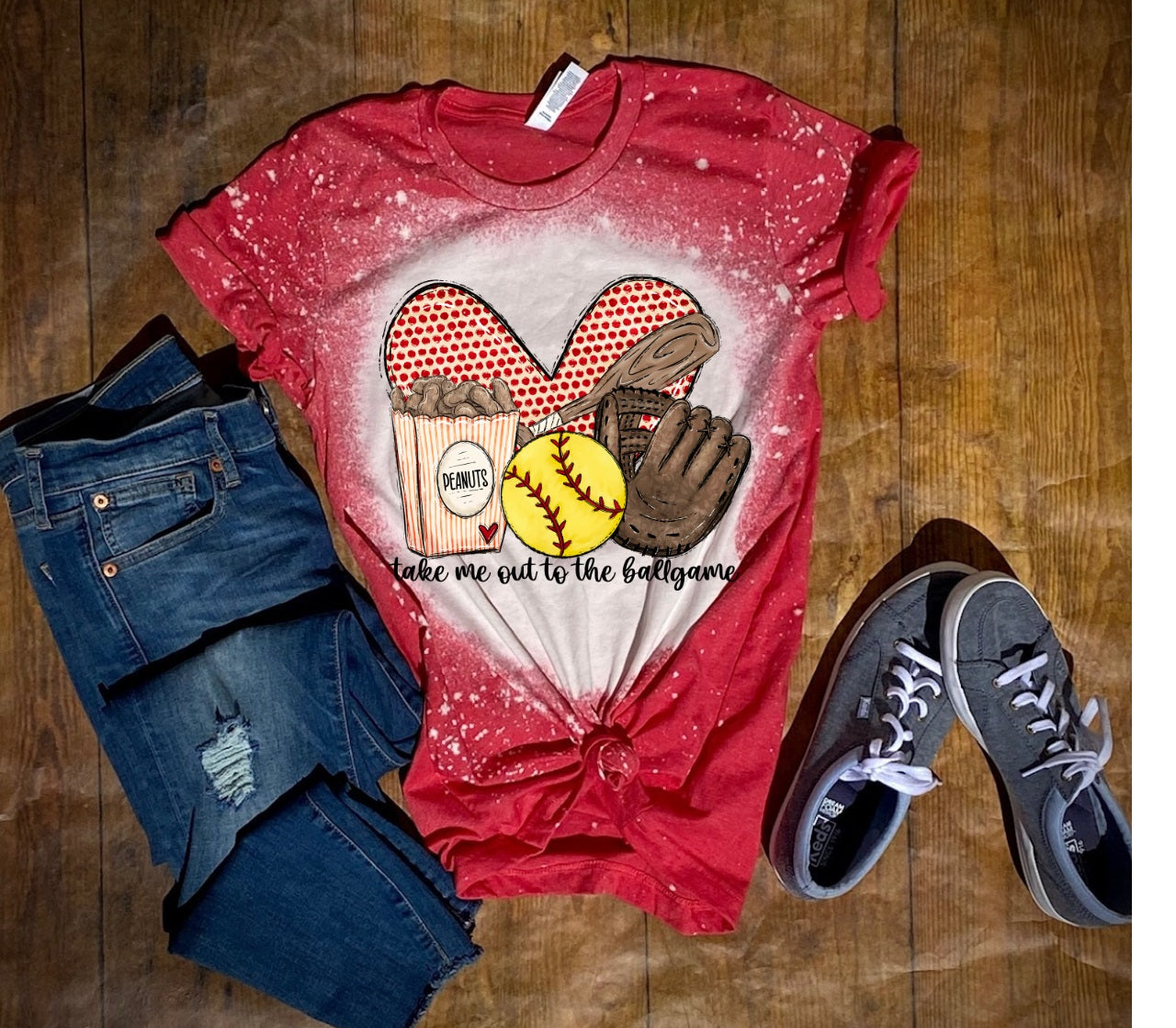 SOFTBALL- Take Me Out to The Ballgaame-MANY COLORS
