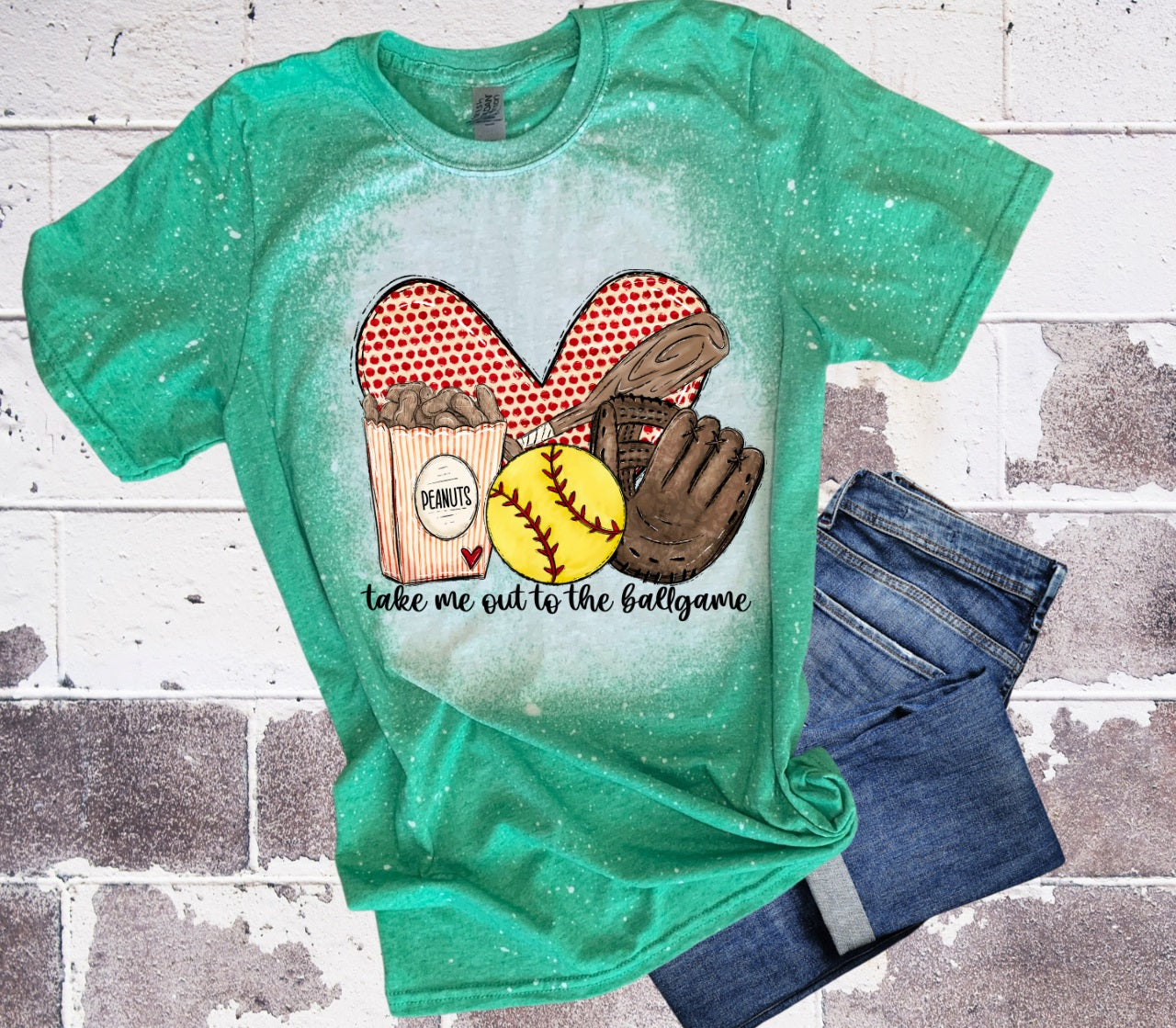SOFTBALL- Take Me Out to The Ballgaame-MANY COLORS
