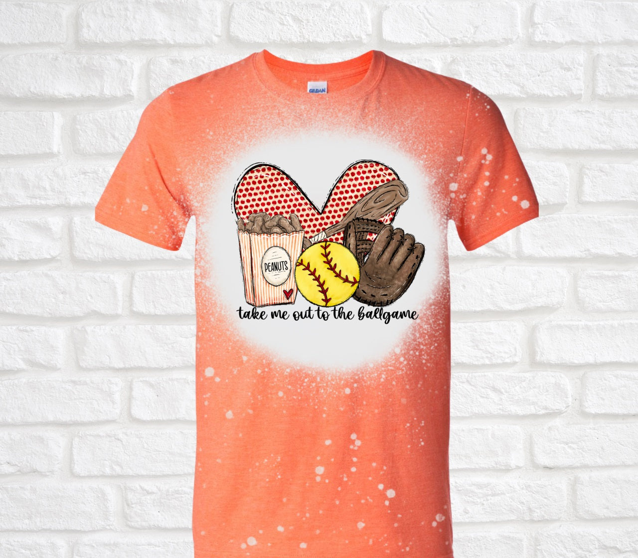 SOFTBALL- Take Me Out to The Ballgaame-MANY COLORS
