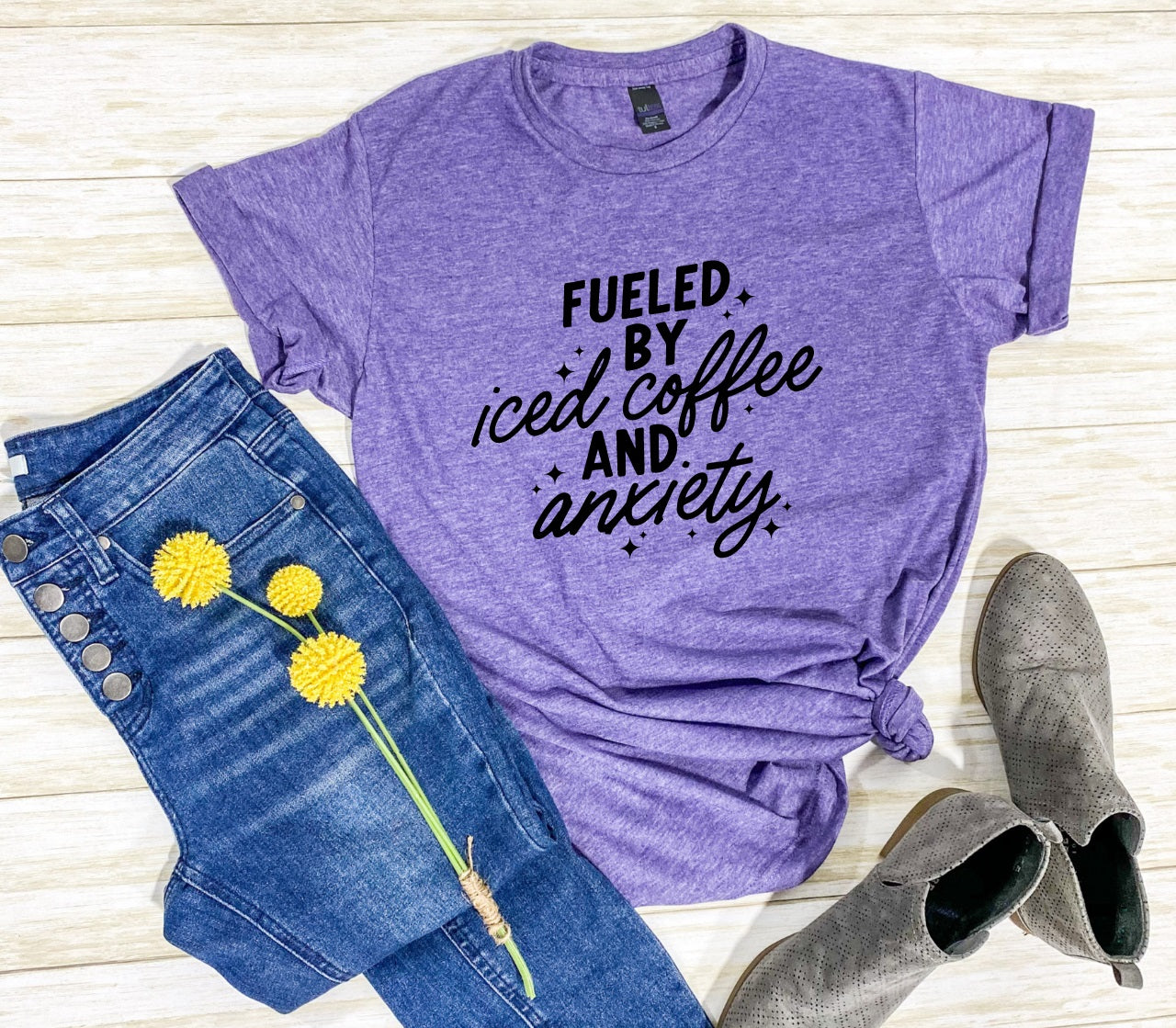 Iced Coffee & Anxiety-MANY COLORS