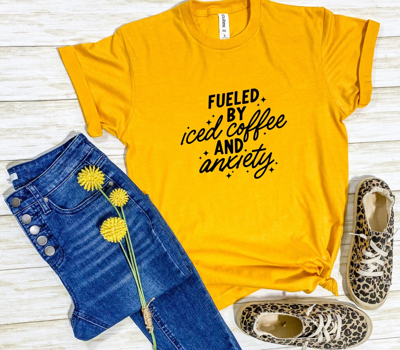 Iced Coffee & Anxiety-MANY COLORS