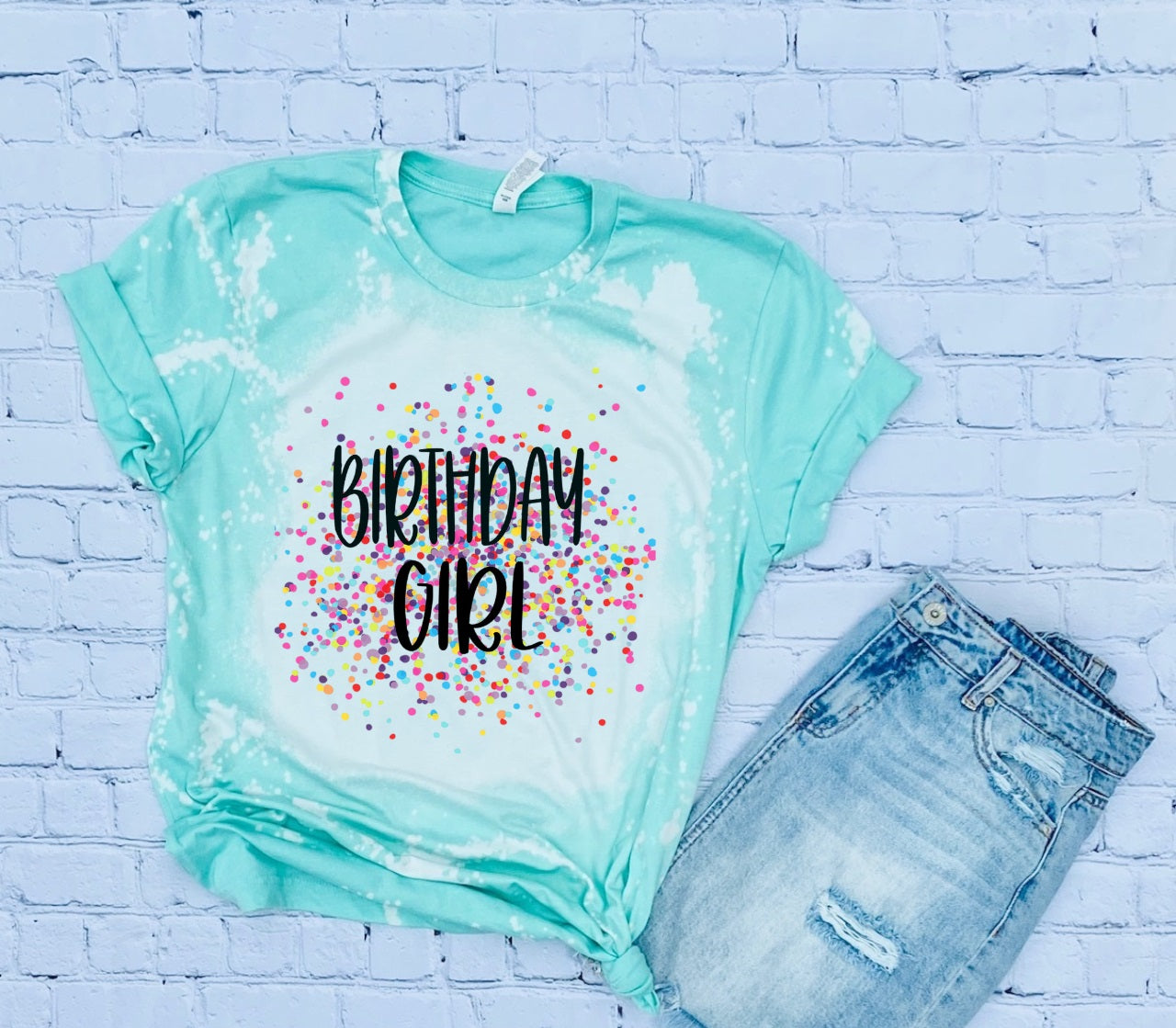 YOUTH-Confetti Birthday Girl-MANY COLORS