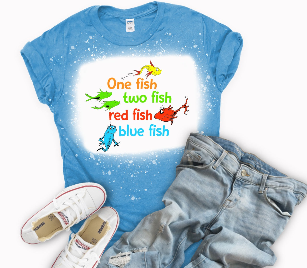 One Fish Two Fish Red Fish Blue Fish-MANY COLORS