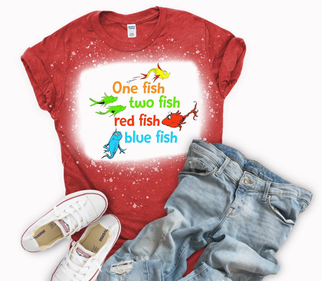 One Fish Two Fish Red Fish Blue Fish-MANY COLORS