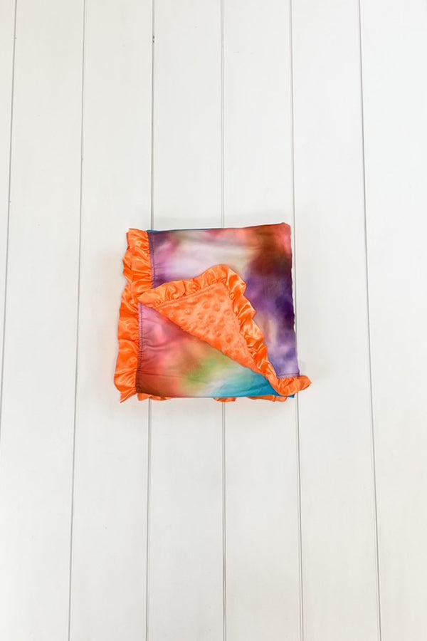 Tie Dye Minky Blanket