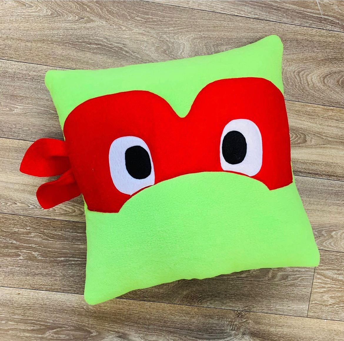 Combat Turtle Inspired Pillow by Pillove