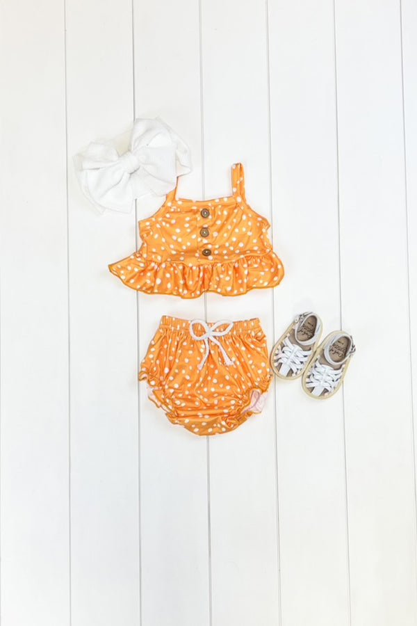 Polka Dot Tank & Bloomer Set-3 Colors