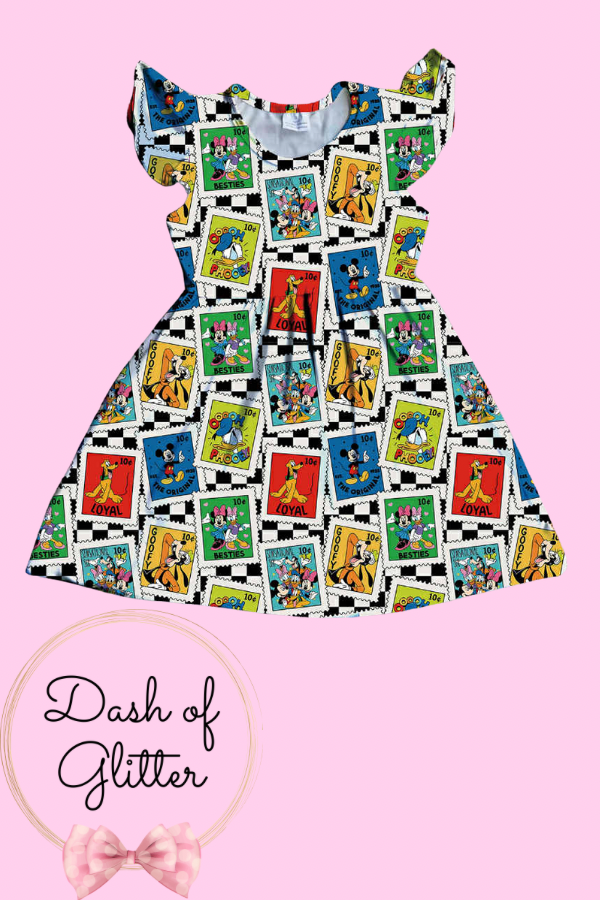 Clubhouse Stamps Dress