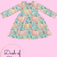 Teal Pumpkin Dress