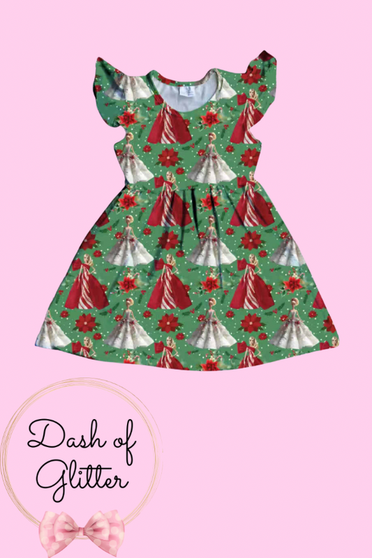 Christmas Barbie Dress