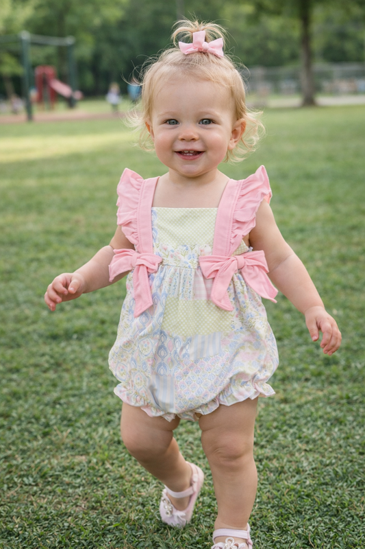 Spring Floral Romper