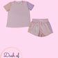 Colorblock Short Set