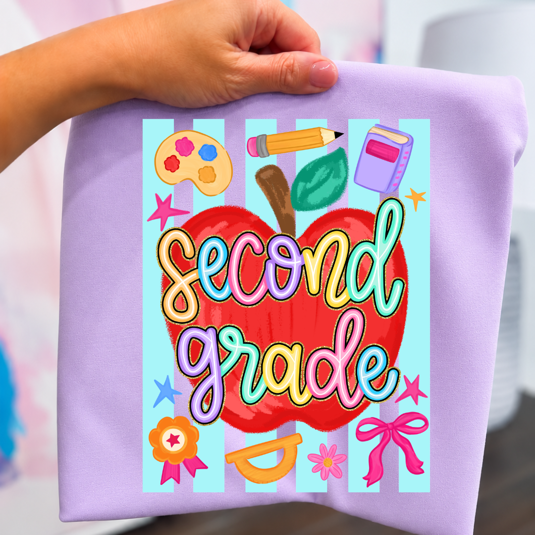 GRADE LEVEL- STRIPE APPLE GRADE  - LEAVE GRADE IN NOTES!