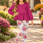 PLUM PUMPKIN PANT SET