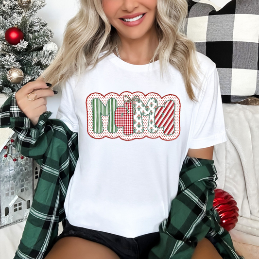 Adult-Holiday Pattern Mama