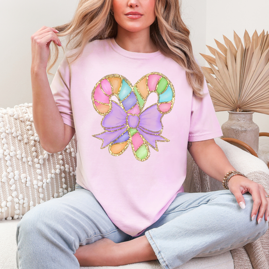 Adult-Pastel Candy Cane