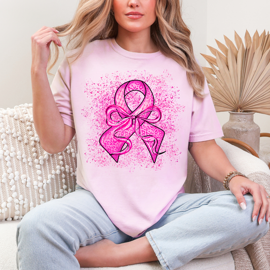 Adult-Pink Out Bow