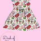 Gr*nch & Blu*y Christmas Dress
