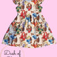 Flutter Sleeve-Football Princesses
