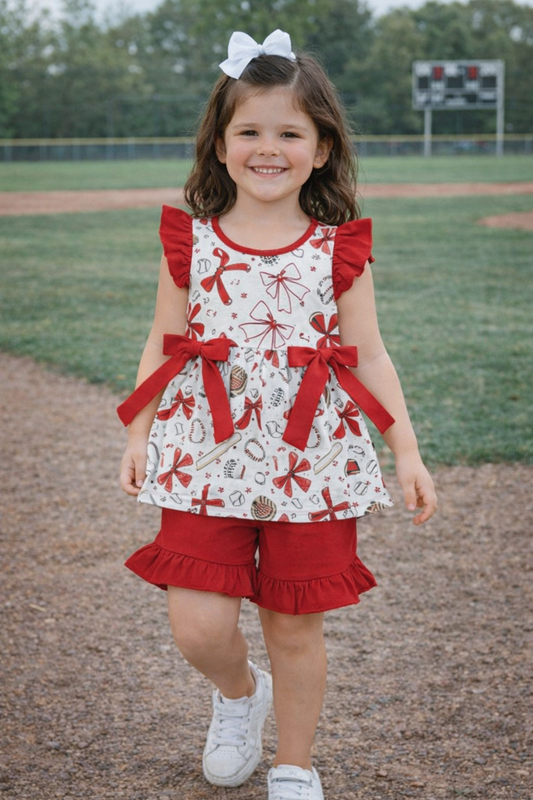 Baseball Gameday Short Set