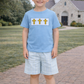 Blue Cross Short Set