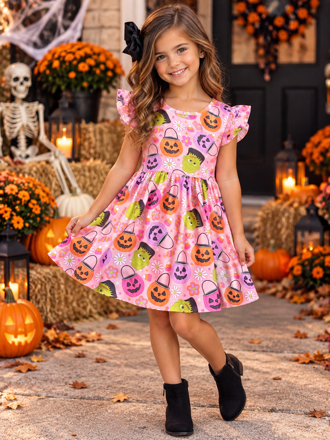 PINK HALLOWEEN BUCKETS