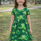 Green Shamrock Dress