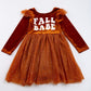 Velvet Fall Babe Dress