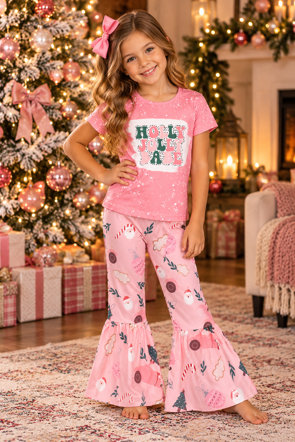 Holly Jolly Babe Pant Set