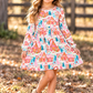 GINGERBREAD VILLAGE DRESS