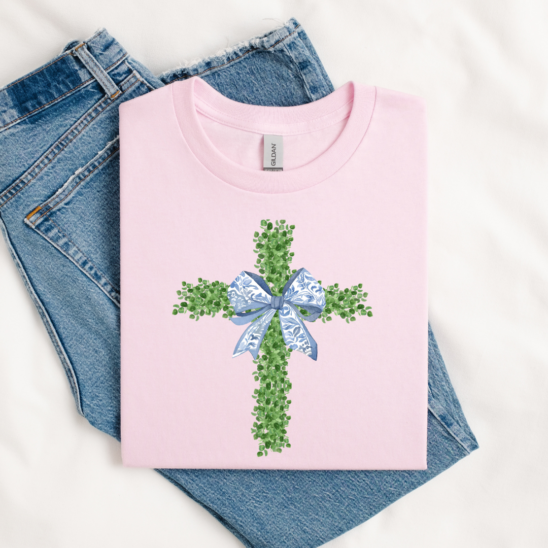 Blue Ribbon Cross