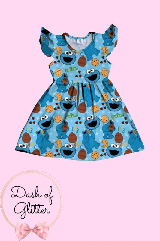 Blue Cookie Dress