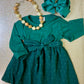 Mama & Me - Hunter Green Dress
