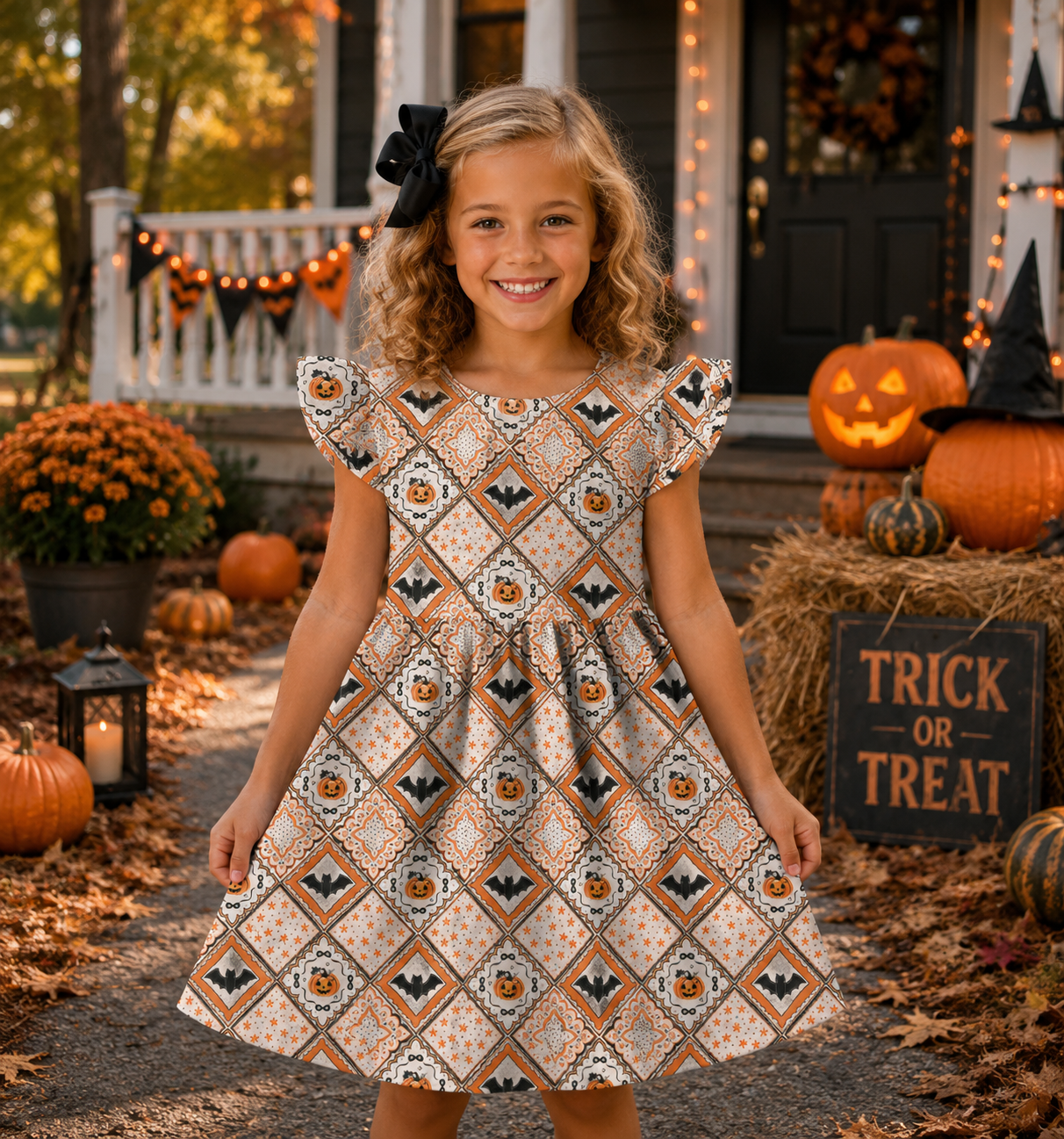 Halloween Diamond Dress