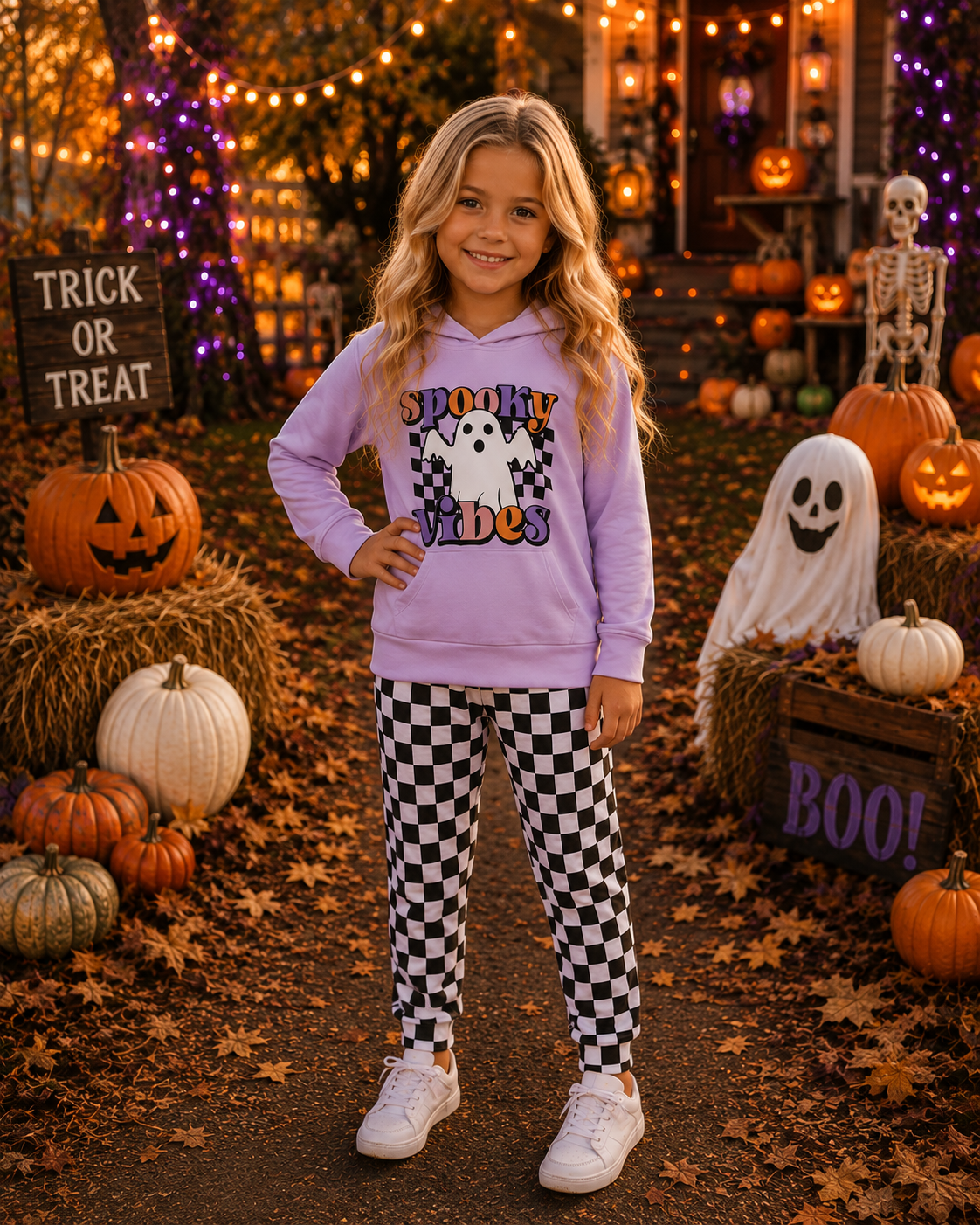 Spooky Vibes Jogger Pant Set