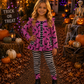 Purple Bat Pant Set