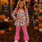 Colorful Pumpkin Pant Set