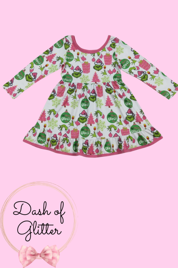Pink Gr*nch Dress