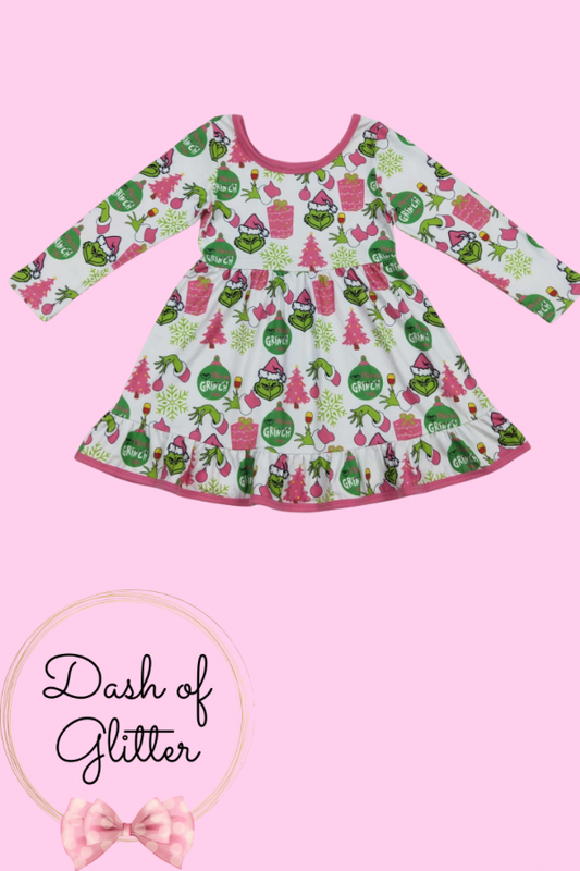 Pink Gr*nch Dress