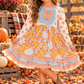 Fall Floral Dress
